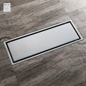 

HIDEEP Stainless Steel Shower Floor Drains Rollover Type Kitchen Sink Strainer Line Floor Drains Shower For Family Bathroom