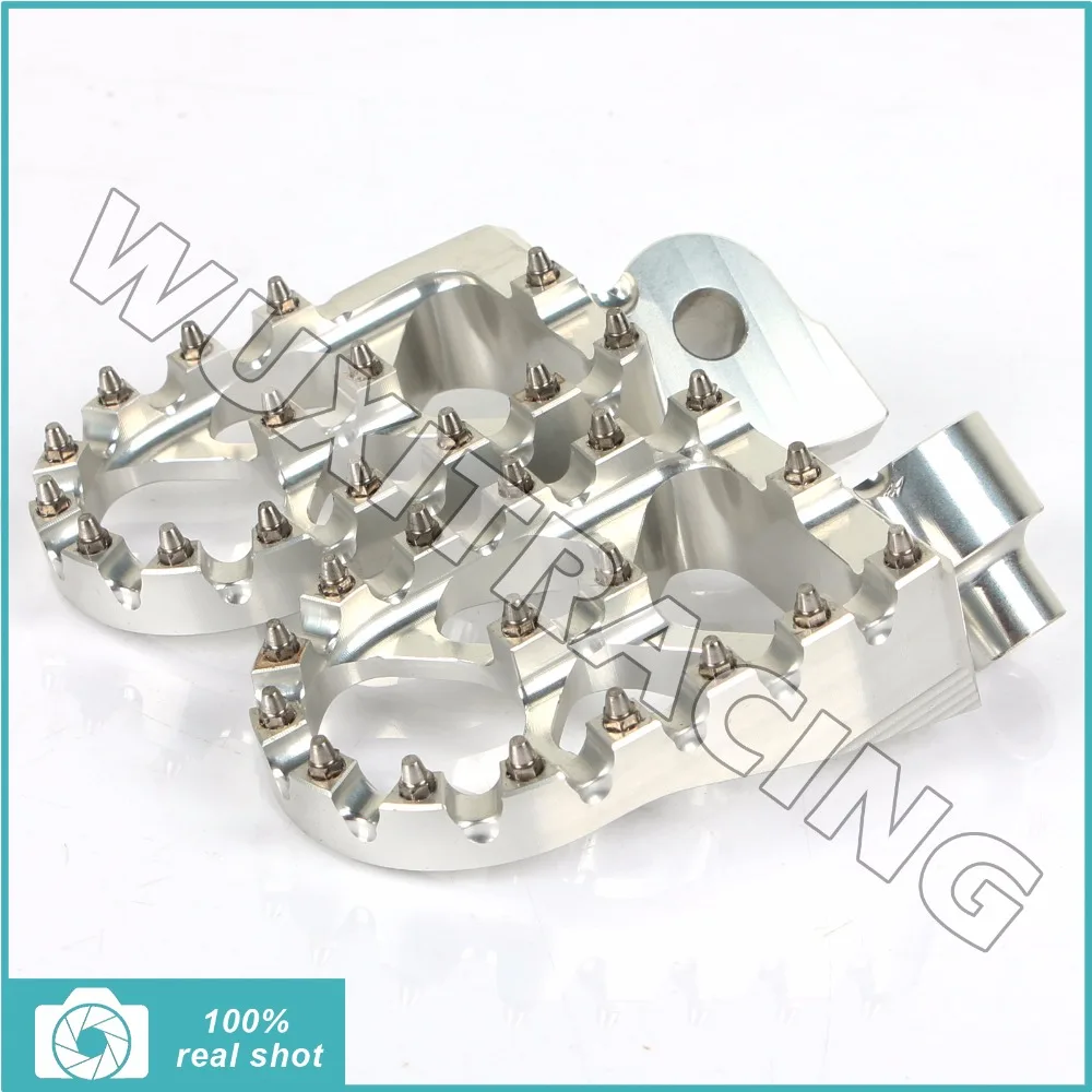 

Billet MX Motocross Foot Pegs Footrests Pedals for YAMAHA YZ 85 125 250 X YZF 250 450 250X WRF 250 450 01 02 03 04 05 06 07-16
