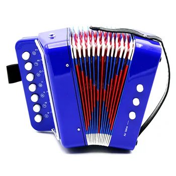 

Children Musical Instrument Accordion Toy - Blue