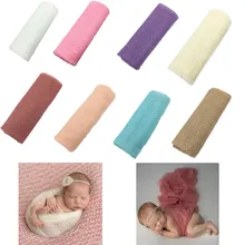 Горячее предложение! Распродажа! 8 цветов для новорожденных, одноцветное полое защитное одеяло для фотографий, детское пеленка для сна, мягкое одеяло s 160x50 см