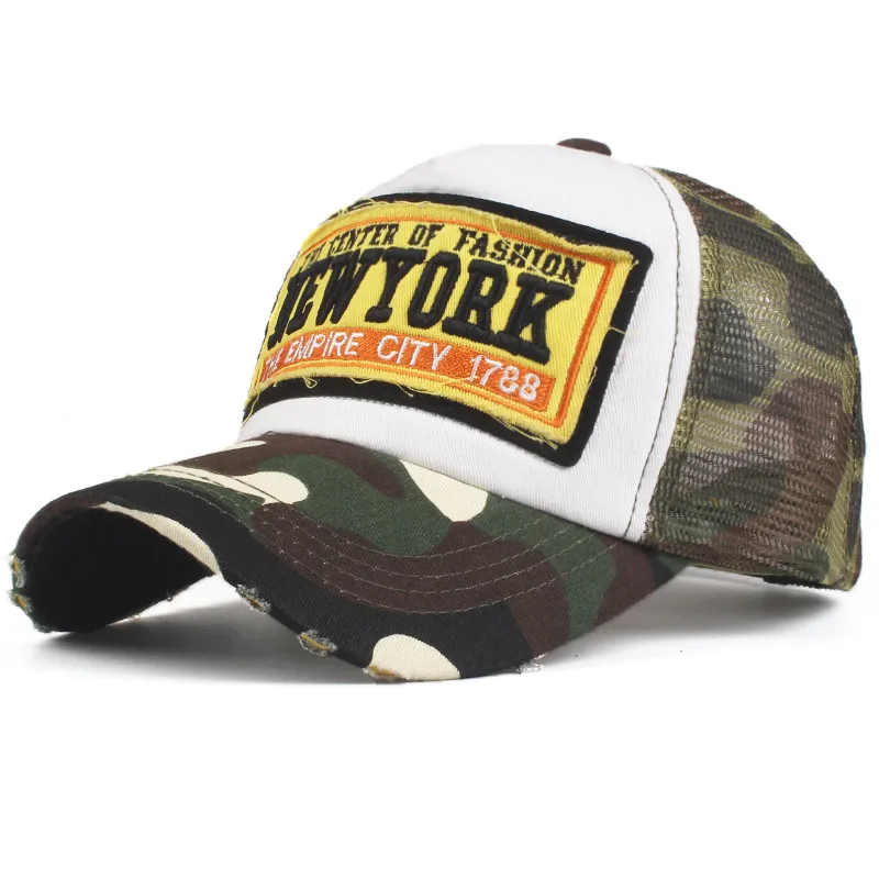 Xthree летняя бейсболка камуфляжные сетчатые головные уборы для мужчин и женщин Snapback Gorras мужские шляпы Повседневная Хип-хоп кепка s - Цвет: camouflage