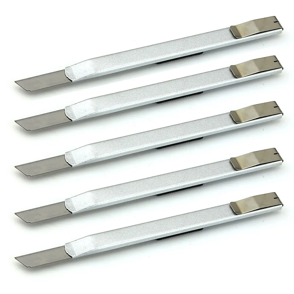 

Durable Utility Cutter Razor 5pcs/Set Box Cutter Stationery Convenient Cutter Artist