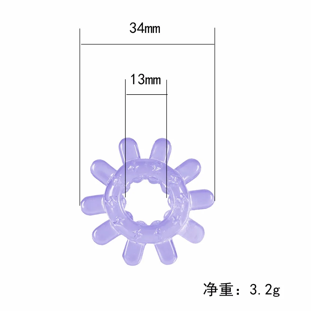 Silicone Cock Rings Sex Toys For Men Delayed Ejaculation Penis Rings Erection Lasting Rings Adults Sex Toys Sex Products For Men (2)