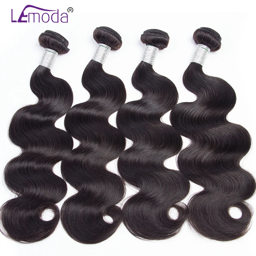 Brazilian Body Wave Virgin Hair Bundles With Closure 4PCS Human Hair Bundles With Closure LeModa Virgin Hair Extensions Brazilian Body Wave Virgin Hair Bundles With Closure 4PCS Human Hair Bundles With Closure LeModa Virgin Hair Extensions