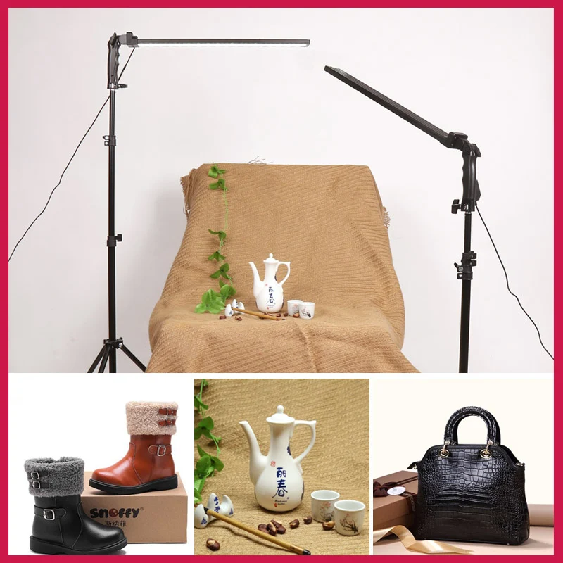  GSKAIWEN 180 LED Light Photography Studio LED Lighting Kit Adjustable Light with Light Stand Tripod - 32870239543