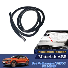 Прокладка уплотнения приборной панели автомобиля водонепроницаемая отделка звукоизоляция Звукоизолирующая уплотнительная прокладка EPDM авто резиновые уплотнительные полоски для VW T-ROC Polo