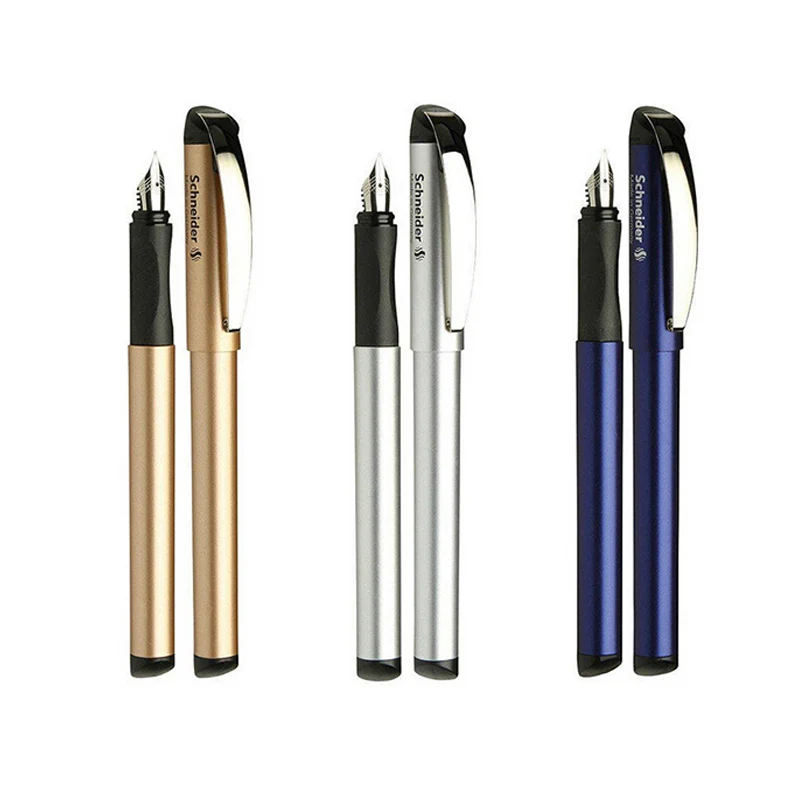 Германия Шнайдер перьевая ручка 0,5 мм Двусторонняя Ручка гелевая ручка для студентов офисные чернила ручка BK600 Подарочная коробка 3 цвета на выбор