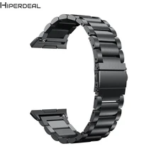 HIPERDEAL твердый аксессуар из нержавеющей стали часы ремешок металлические полосы для Fitbit Ionic Hot 17Dec21 дропшиппинг F