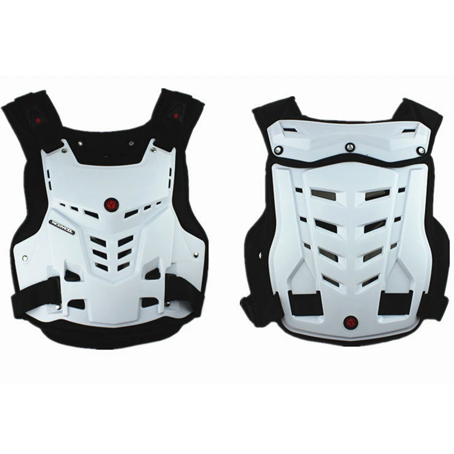 1pcs Motorcycle Protector Equipment Scooter Racing Body Chest Back Armor Vest Guard