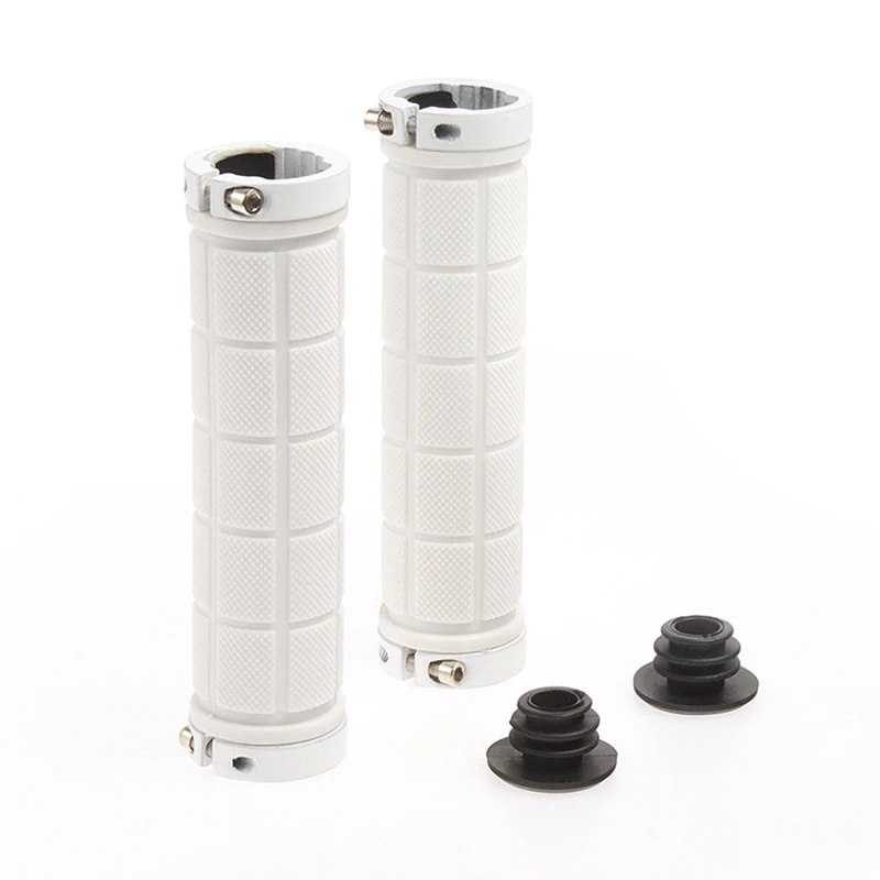 ROCKBROS резиновые велосипедные ручки с фиксированным замком для велосипеда