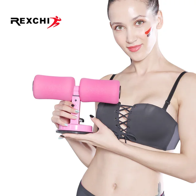 US $14.41 REXCHI Gym Fitness Sit Up Handle Exercise Gear Push Up Stand Bar Portable Auxiliary Device Home Bod