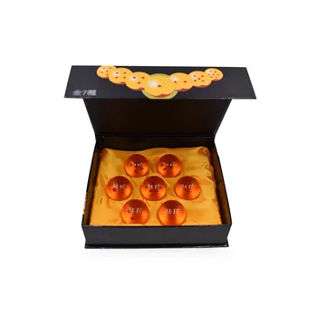 

7 pcs/set 3.5 cm Anime Dragon Ball 7 Stars Crystal Balls Orange Dragonball PVC Model Toy For Children Christmas Gift