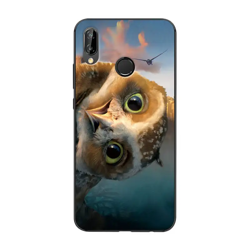 Анимация кошка собака животных рисунком чехол для huawei Nova 3e 5 84 &quotмягкий