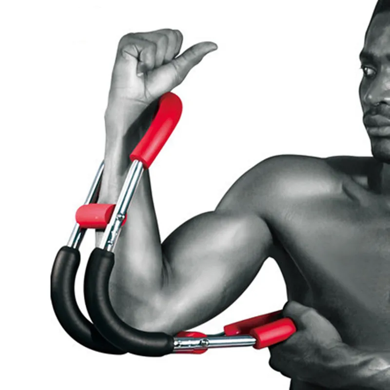 

Forearm Hand Grip Exerciser Adjustable for Wrist Strength Biceps Chest Muscles Arm Training Device Multifunction Gym Equipment