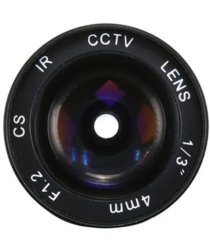 Объектив CS F1.2 с большой диафрагмой 4 мм|lens f1.2|cs lenslens cs |
