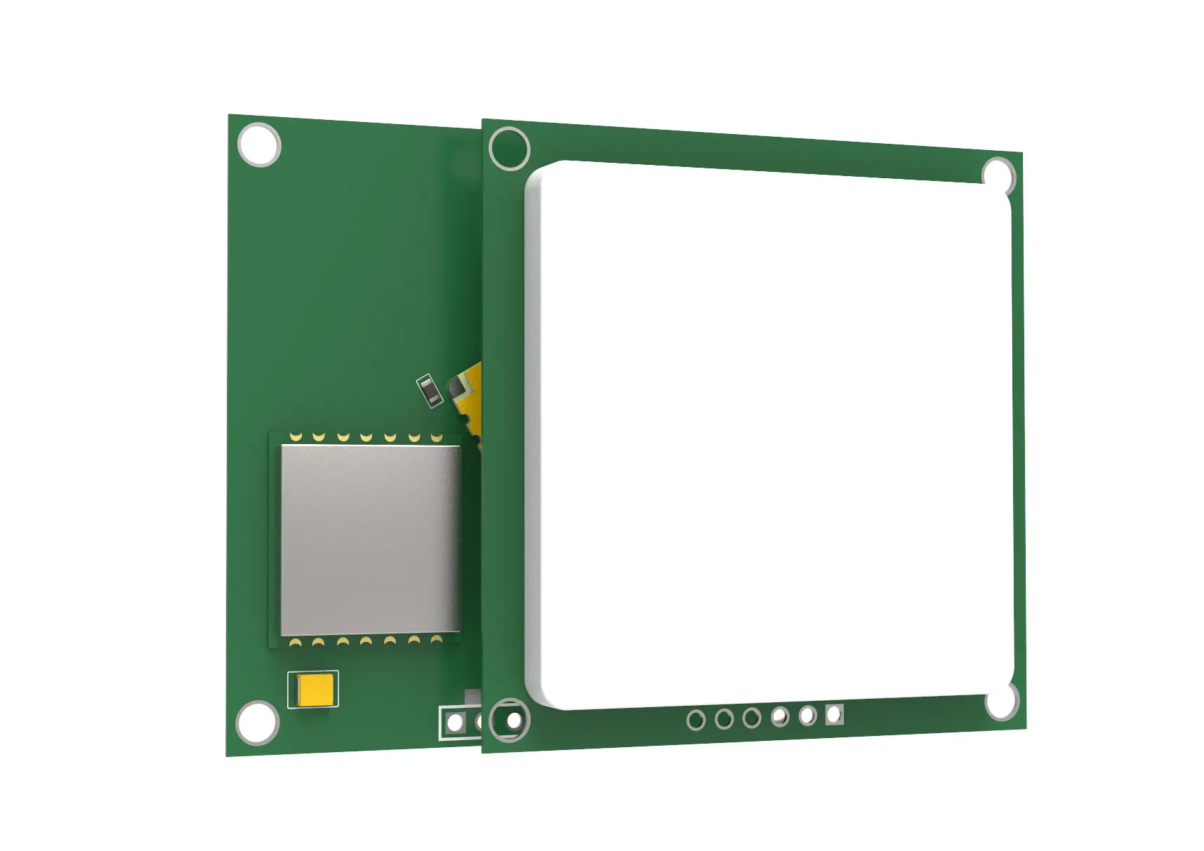 

UHF RFID Handset Fixed Reader Special Ultra-thin Built-in Ceramic Integrated Antenna