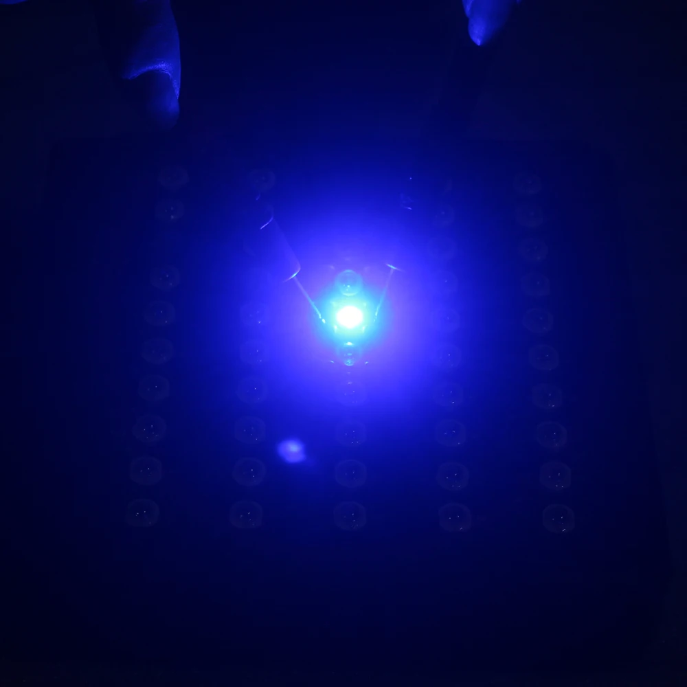 10-100 шт. 1 Вт 3 Вт Теплый/белый/синий/королевский синий красный/зеленый/желтый/660нм УФ Фиолетовый RGB высокой мощности Светодиодный светильник-чип с PCB или без pcb