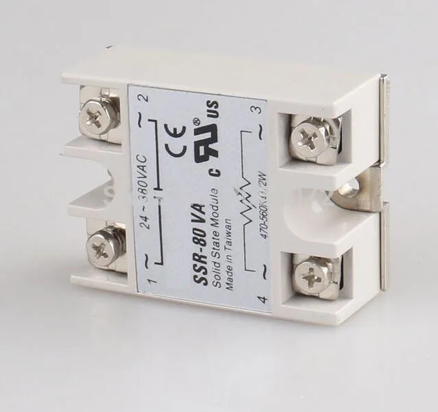 solid state relay SSR-80VA 80A 5000K ohm TO 24-380V AC SSR 80VA Resistance Regulator | Обустройство дома