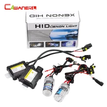 Cawanerl 55 W Xenon HID KIT de Lastre Del Bulbo H1 H3 H7 H8 H9 H10 H11 9005 9006 Todos Los Colores 4300-15000 K Faros de Niebla Del Coche DRL Luz