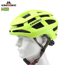 KINGBIKE Upgrade Ultralight Road Cycling Helmet MTB Bicycle Helmet Integrally-molded Road Bikes Helmet Capacete Casco Ciclism M