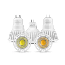 GU5.3 GU10 светодиодные лампы 220 V 110 Алюминий прожектор MR16 12 для