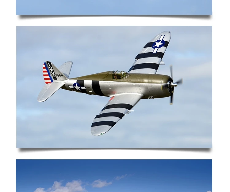 FMS 1500MM 1.5M P47 P-47 Razorback Bonnie 6S 6CH with Flaps Retracts PNP RC Airplane Big Warbird Model Plane Aircraft Avion