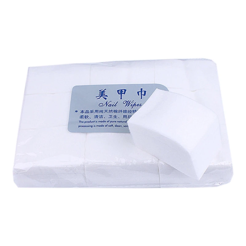 

800pcs/pack Nail Cotton Wipes UV Gel Nail Polish Remover Cleaner Lint-Free Wipes Paper Pad Nail Art Cleaning Napkins Manicure