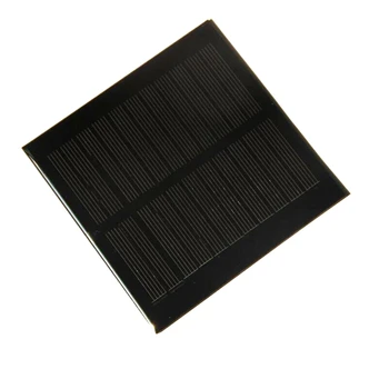 

BUHESHUI 1.2W 5.5V Solar Cell Monocrystalline Solar Panel Solar Module DIY Solar Charger For 3.7V LED Light 98*98*3MM 2pcs/lot