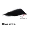 20PCS/Box #4 Hare Strip Zonker Streamers Fly Trout Browns Rainbow Bass Fly Fishing Lure Bait  in Fly Box ► Photo 2/6