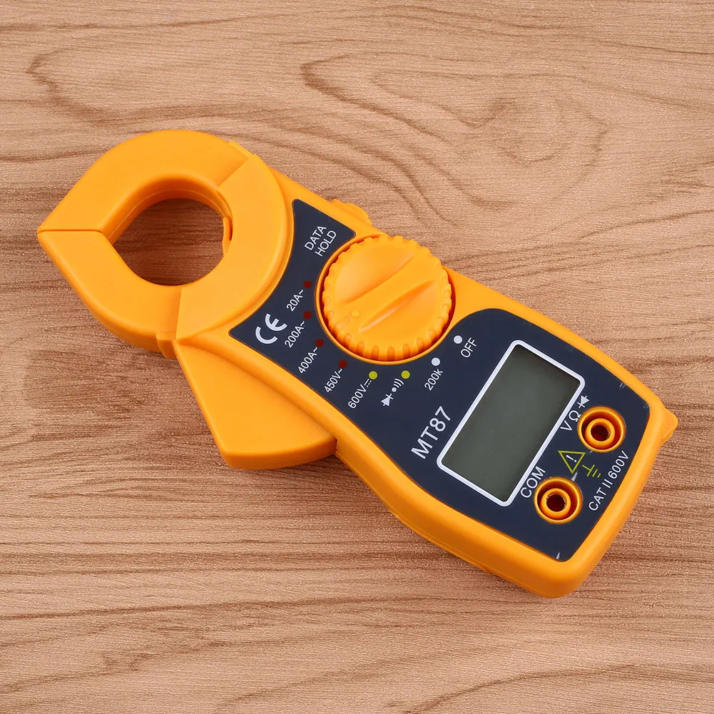 

Digital Multimeter LCD Clamp AC DC Voltage Amp Ohm Electronic Tester Meter