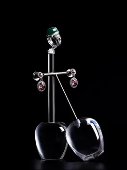 

Acrylic Clear High Earrings Ring Display Holder Jewelry Display Stand Drop Earrings Display Rack