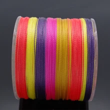 2017 Hot Sale 500M 4Strands Brand Cheap Japan Material Peche PE Multifilament Braided Fishing Line 10