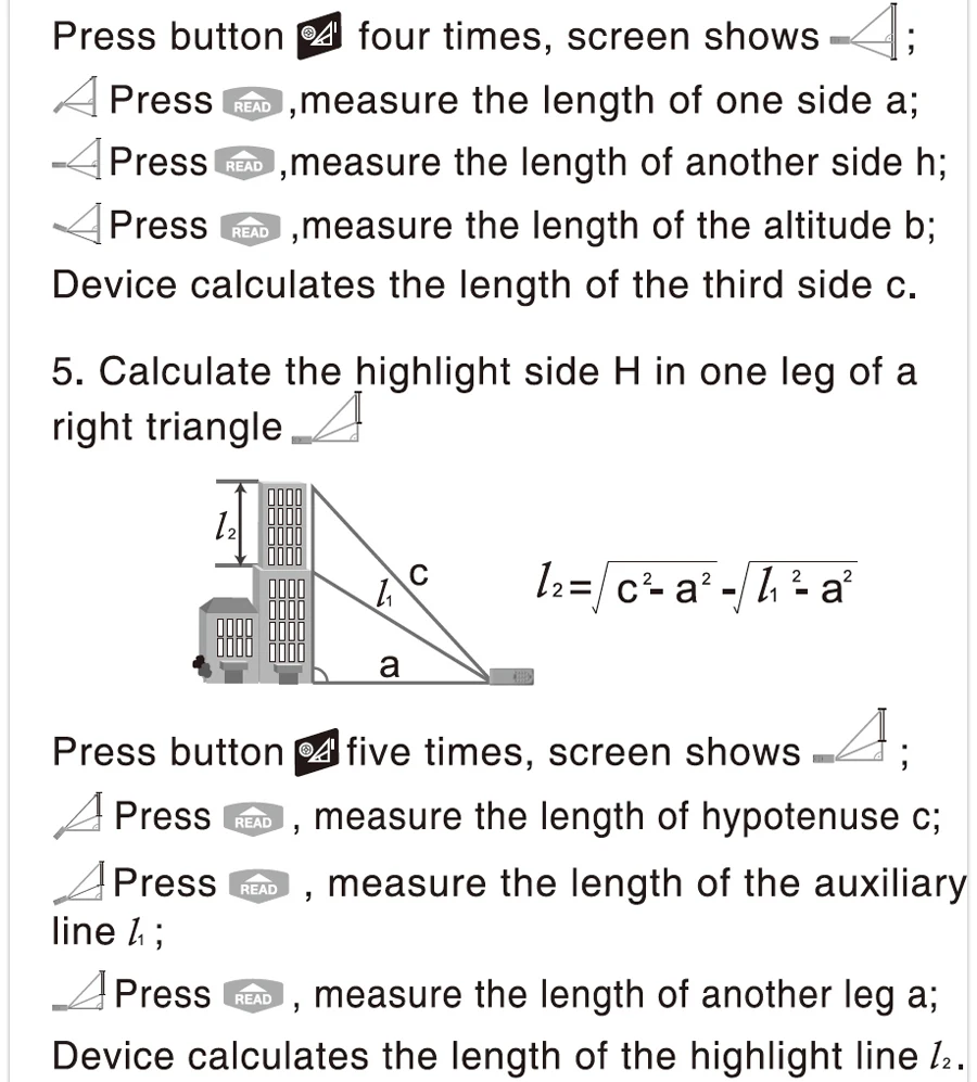 Color Screen Laser distance meter details (11)