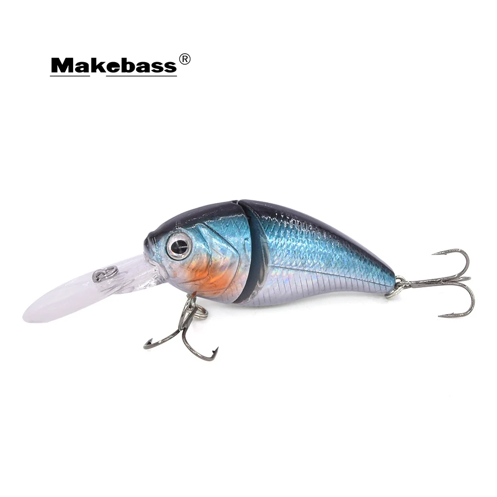 MAKEBASS 2.36in0.49oz рыболовная приманка воблеры искусственная жесткая реалистичные