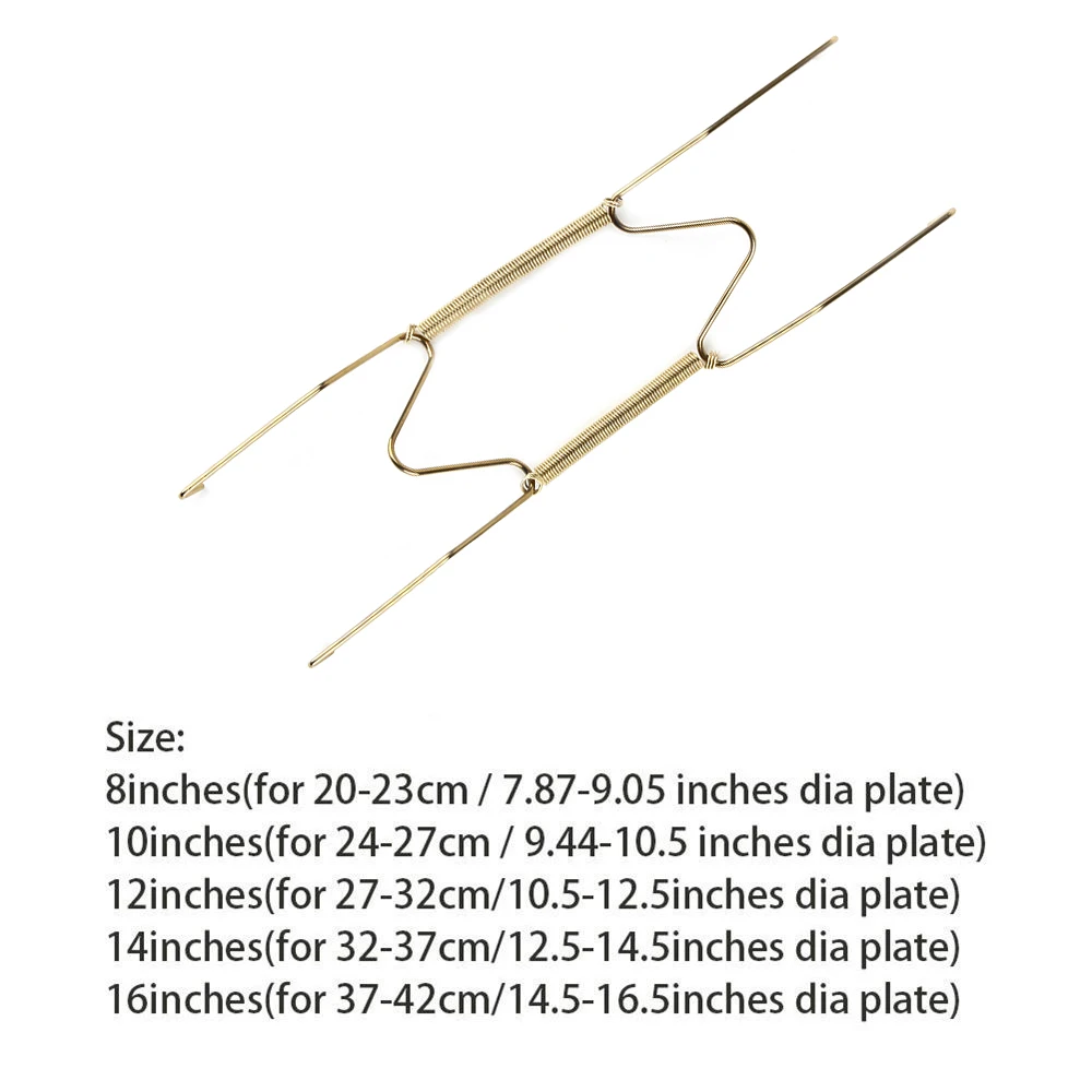 1 шт. металлический настенный дисплей Таблички вешалка W Тип блюдо пружинный Держатель Невидимый крюк фоторамка домашний декор