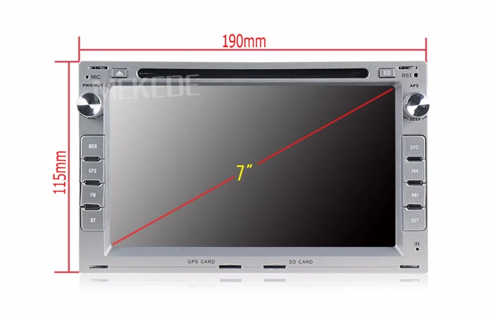 Черный/серебристый цвет автомобильный DVD gps Радио для старых VW Transporter T4/T5 Bora Passat Mk5 Golf Mk4 Polo Jetta Радио стерео