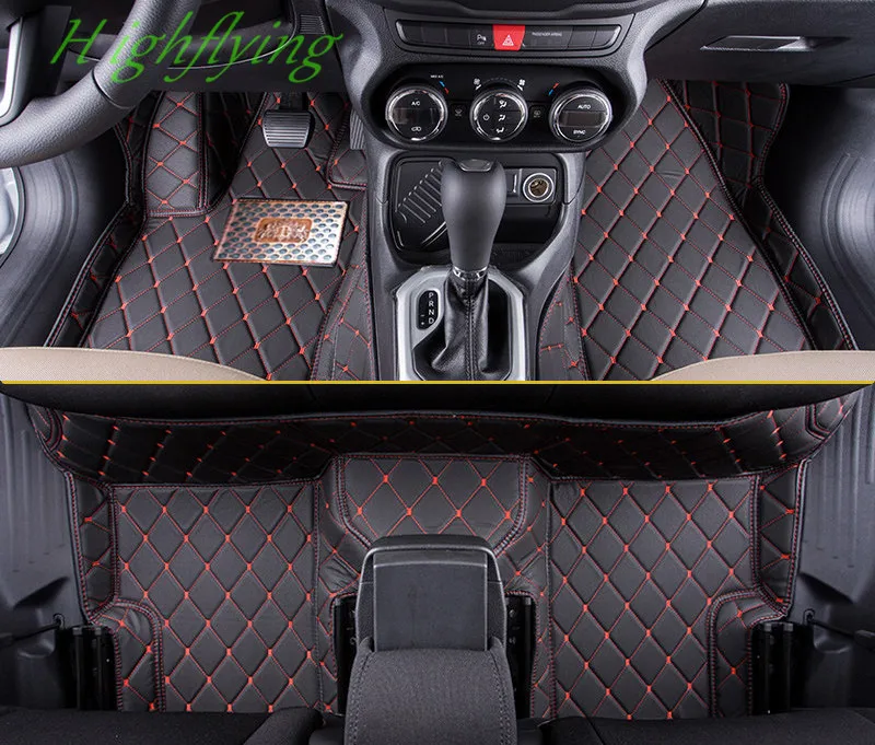 Us 56 85 15 Off Interior Accessories Floor Mats Carpets Foot Pads Full Kit For Jeep Grand Cherokee 2007 2008 2009 2010 In Floor Mats From