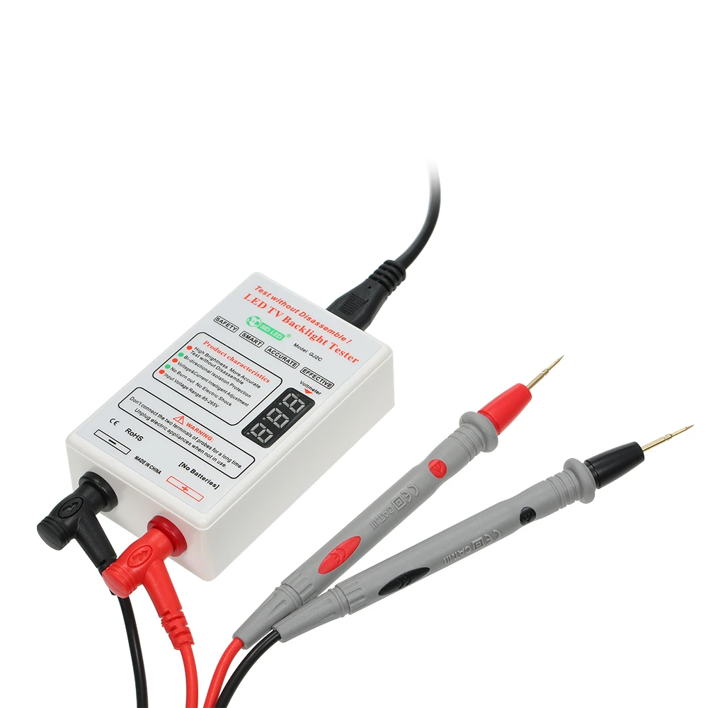 Smart Fit LED Lamp LCD TV Backlight Tester for All LED Lights Repair