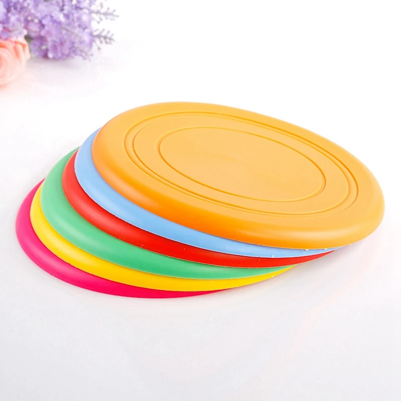 2pcs Dog Fly Toy Soft Safety Flying Discs Toys For Dog Pets Floatable Dog Toy Floppy Disc