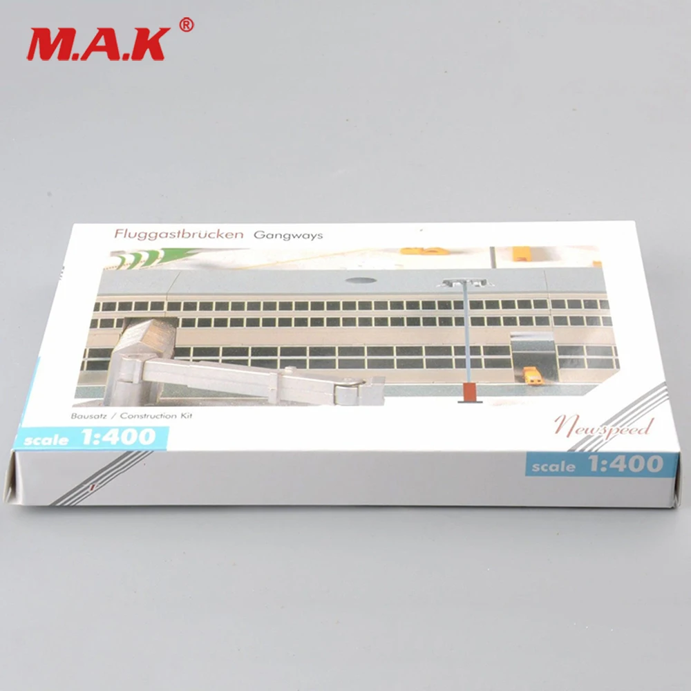 Aeroporto e Lâmpadas de Rua Conjuntos de Modelo para as Crianças Scale Diecast Fluggastbruchen Corredores Acessórios Pontes Miúdo Presentes 1 – 400