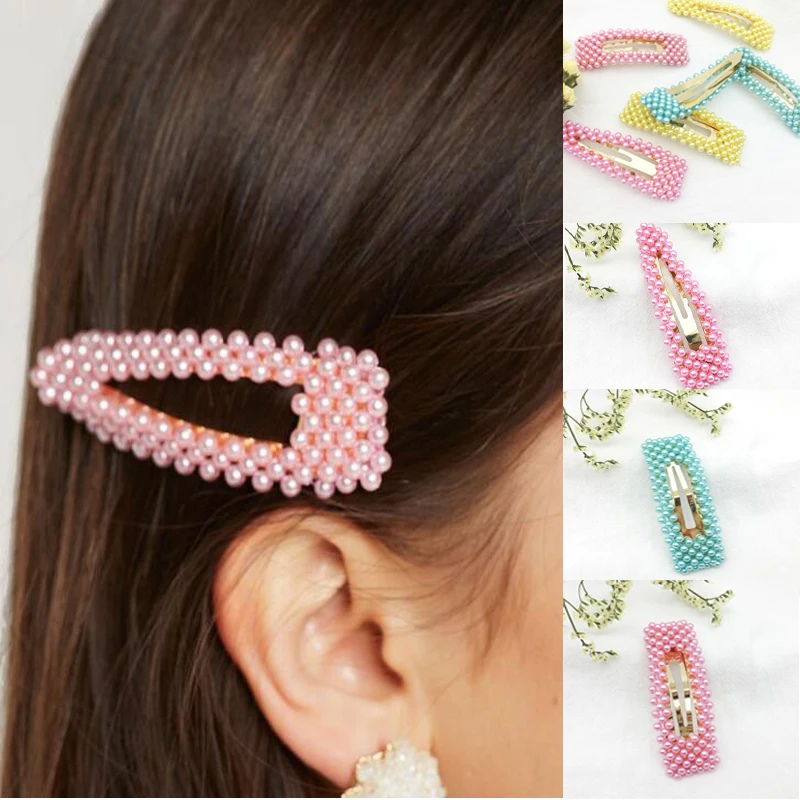 

Candy Color Hair Clip Snap Hair Barrette Stick Yellow Hairpin Hair Styling Accessories for Women Girls