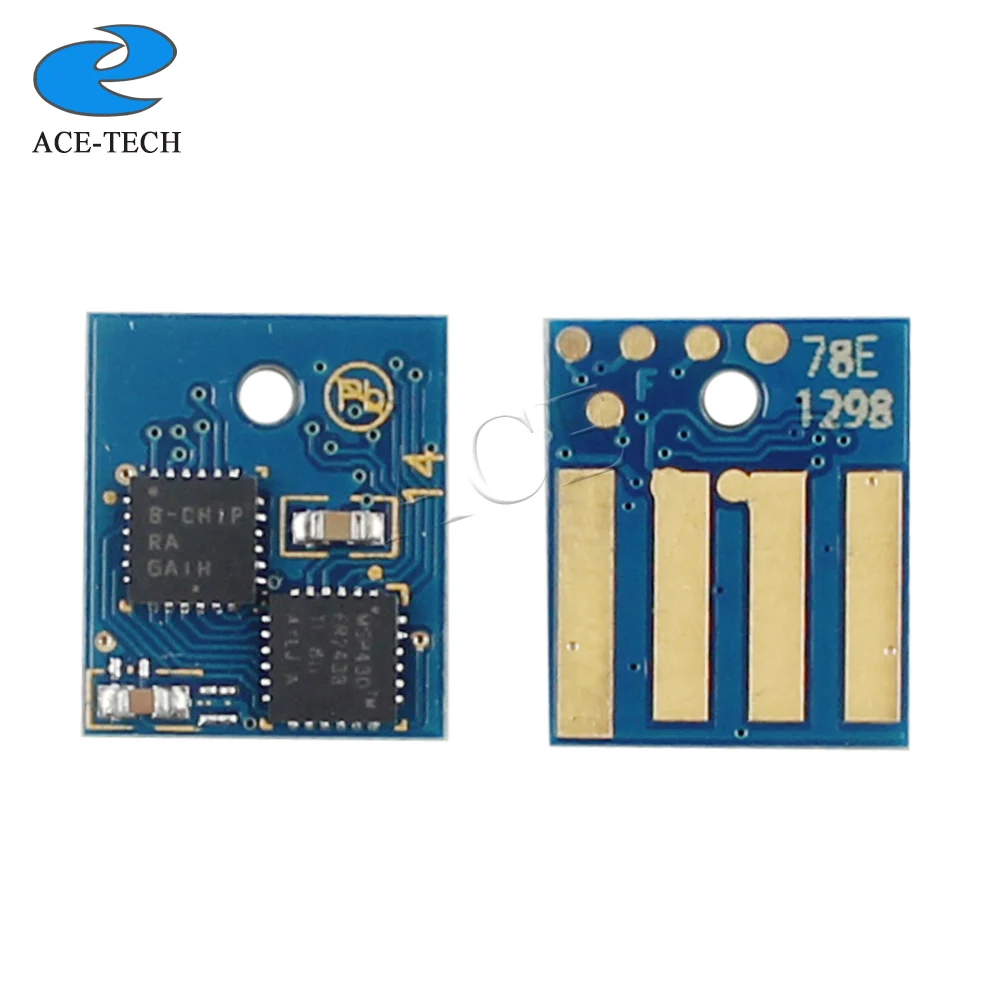 

2pcs 5K Compatible 50F4H00 (504H) toner reset chip for Lexmark MS310 MS410 Latin America laser printer cartridge