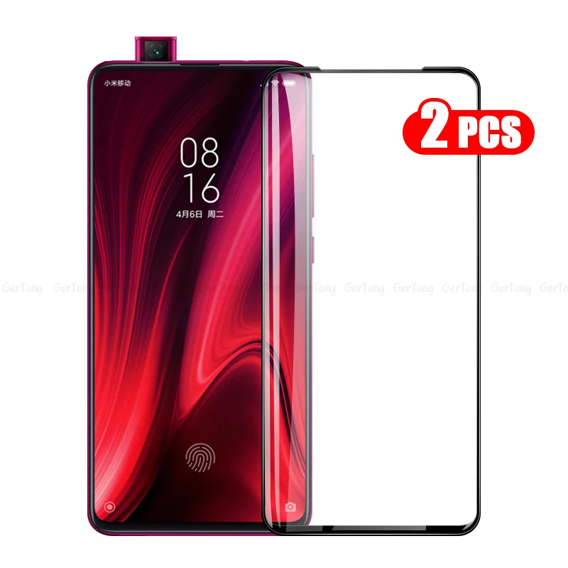 

2Pcs/lot 9H 3D Tempered Glass for Xiaomi Redmi K20 Pro Full Cover Glass For Xiaomi Redmi K20 K30 Screen Protector Toughened Film