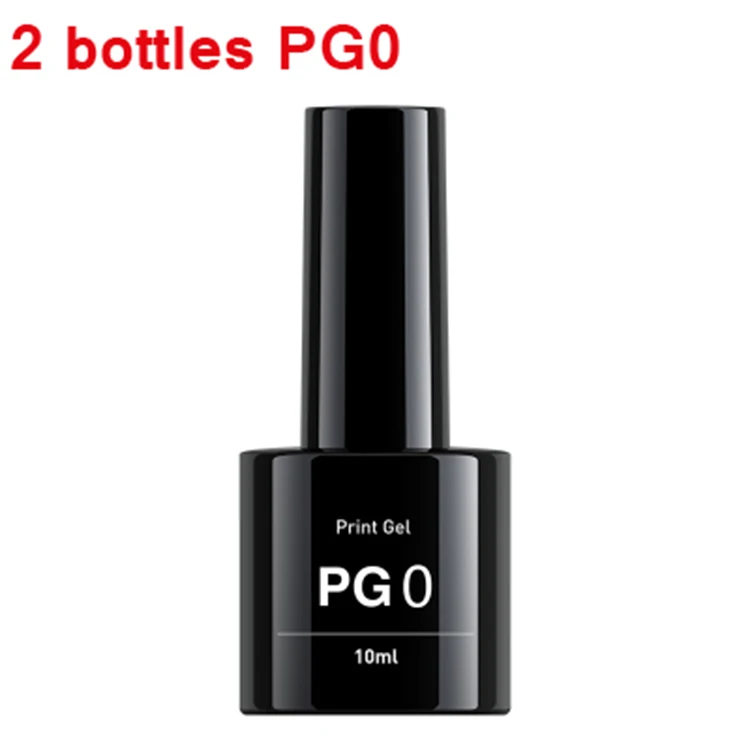 PG0 O2 мобильный принтер для ногтей PG0 гель world wide tracking доступен - Цвет: PG0