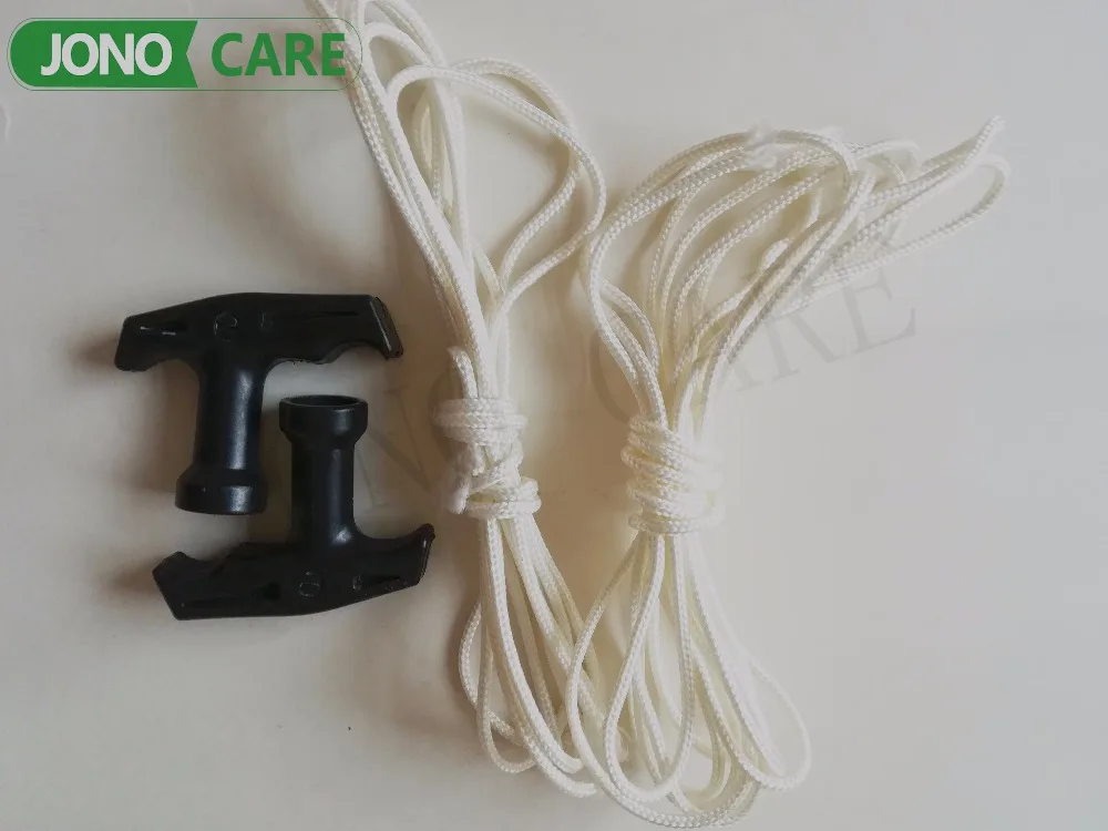 

2m Starter Pull Cord Rope and 2pcs grip For STIHL Chainsaw 017 018 021 Ms170 Ms180 Ms181 Ms230 Ms250 Brush cutter Hedge Trimmer