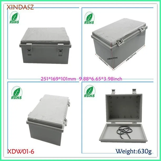 IP65 ABS Hinged Waterproof Junction Box MG Enclosure With Lock 1