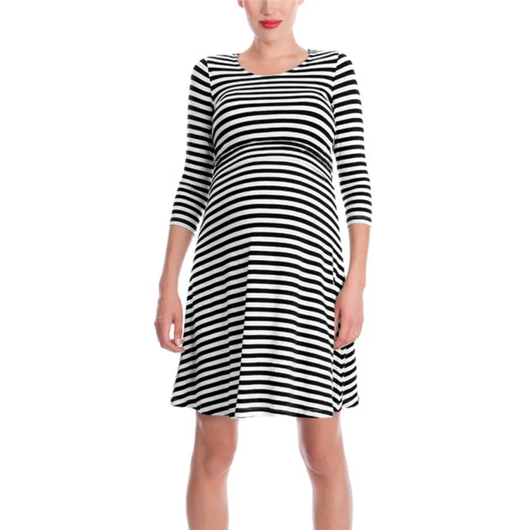 Spring summer maternity clothes maternity dresses pregnancy clothes for Pregnant Women nursing dress Breastfeeding Dresses (5)