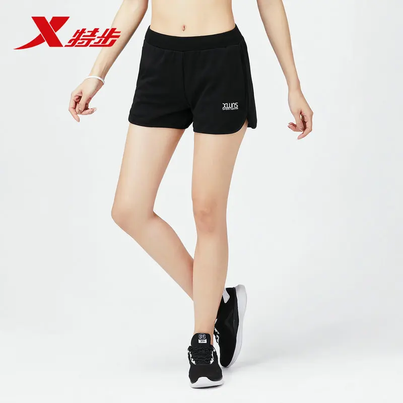 881228609056 xtep women's sports shorts summer new knitted breathable comfortable casual running shorts