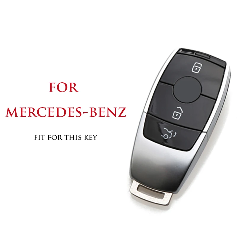 Кожаный чехол для автомобильного ключа Mercedes Benz New E Class E200 E260 E300 E320 W213