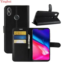 Для Cubot P20 Чехол кожаный флип-чехол для телефона для Cubot P20 высококачественный кошелек кожаный чехол-подставка чехлы-флип